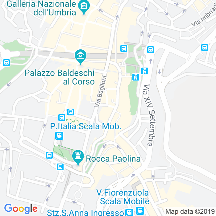 CAP di Piazzale Leone Xiii a Perugia