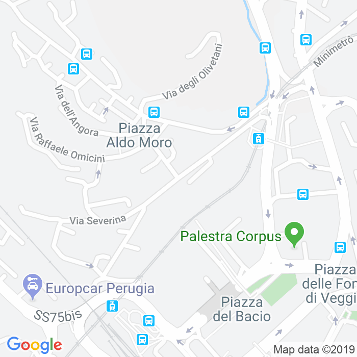 CAP di Via Case Bruciate a Perugia