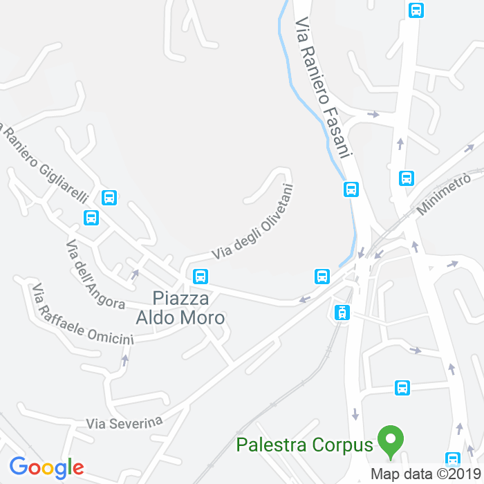 CAP di Via Degli Olivetani a Perugia
