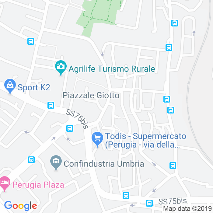 CAP di Via San Tommaso D'Aquino a Perugia