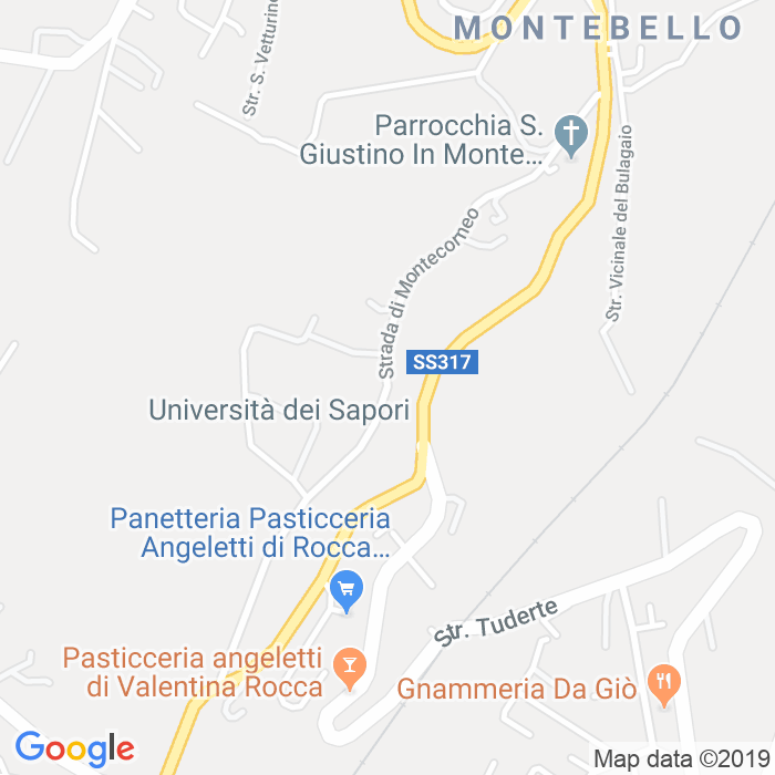 CAP di Strada Di Montecorneo a Perugia