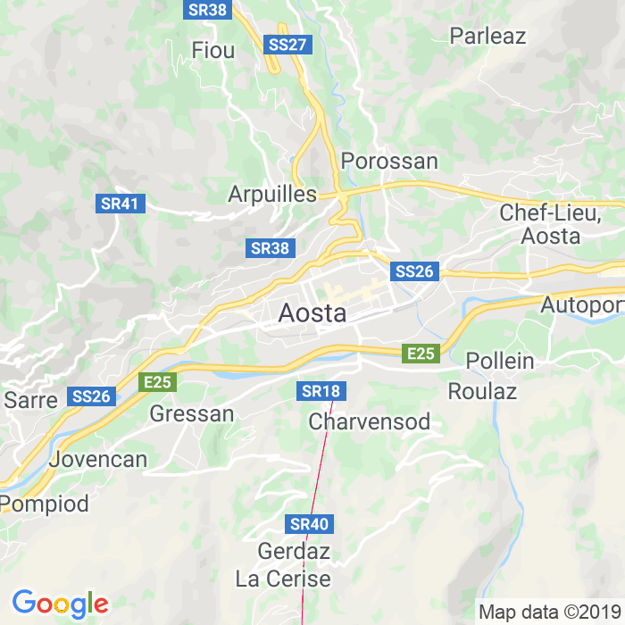 CAP di Via Amedeo D'Aosta a Perugia
