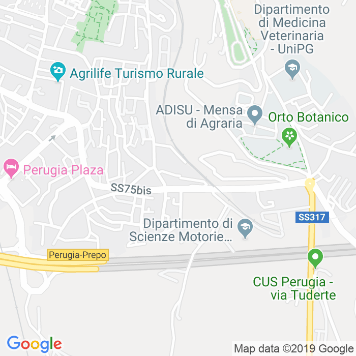 CAP di Via Della Pallotta a Perugia