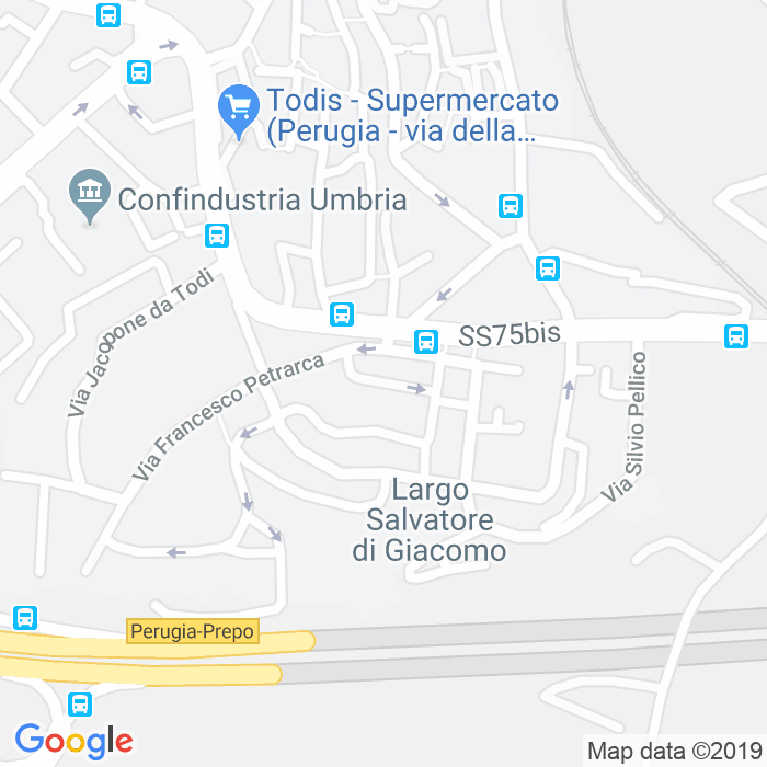 CAP di Via Torquato Tasso a Perugia