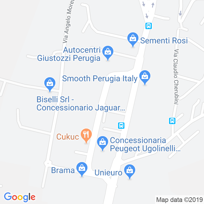 CAP di Via Ariodante Barteri a Perugia