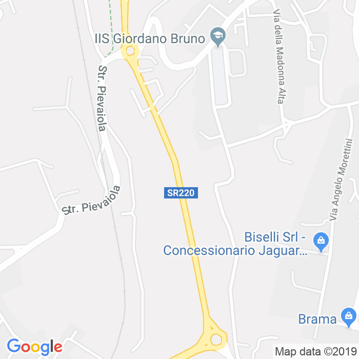 CAP di Via Enrico Berlinguer a Perugia
