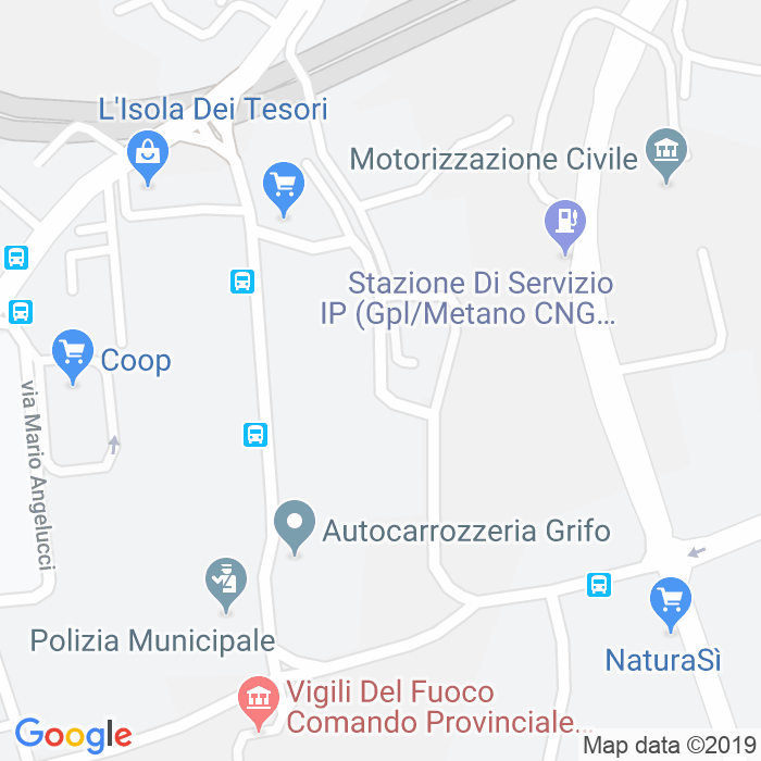 CAP di Via Michelangelo Iorio a Perugia