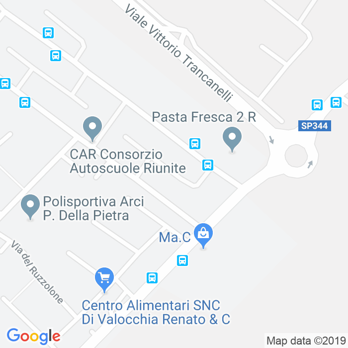 CAP di Via Alfredo Giancarli a Perugia