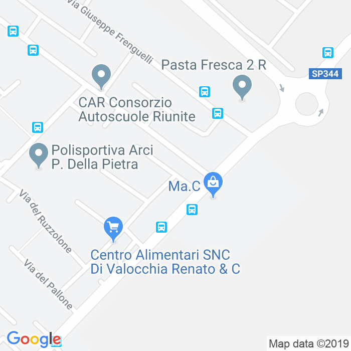 CAP di Via Delle Piastrelle a Perugia
