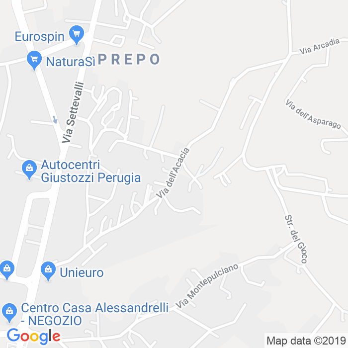 CAP di Viale Dell Acacia a Perugia