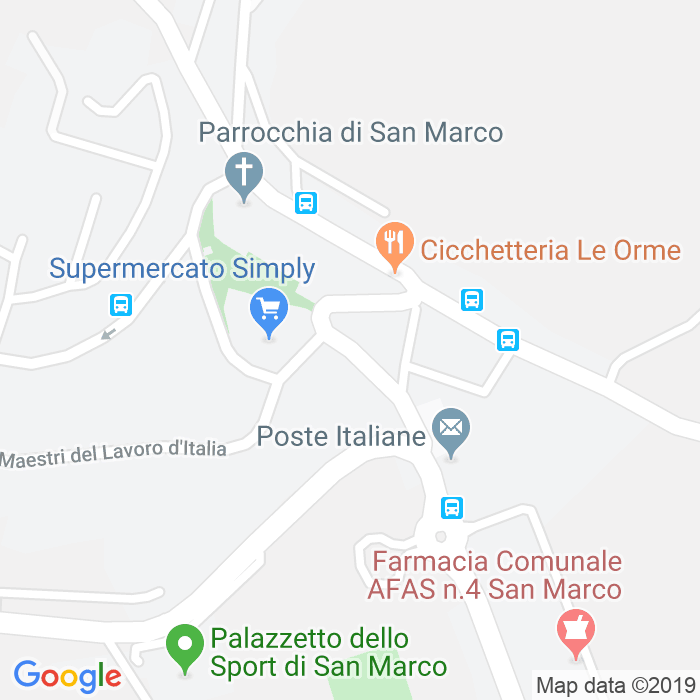 CAP di Via Dell Acquario a Perugia