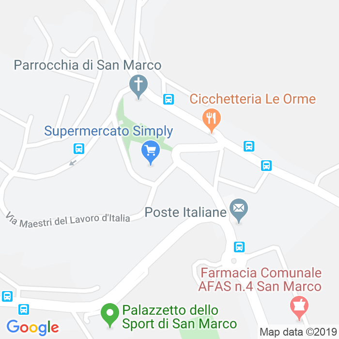 CAP di Via Raimondo Van Marle a Perugia