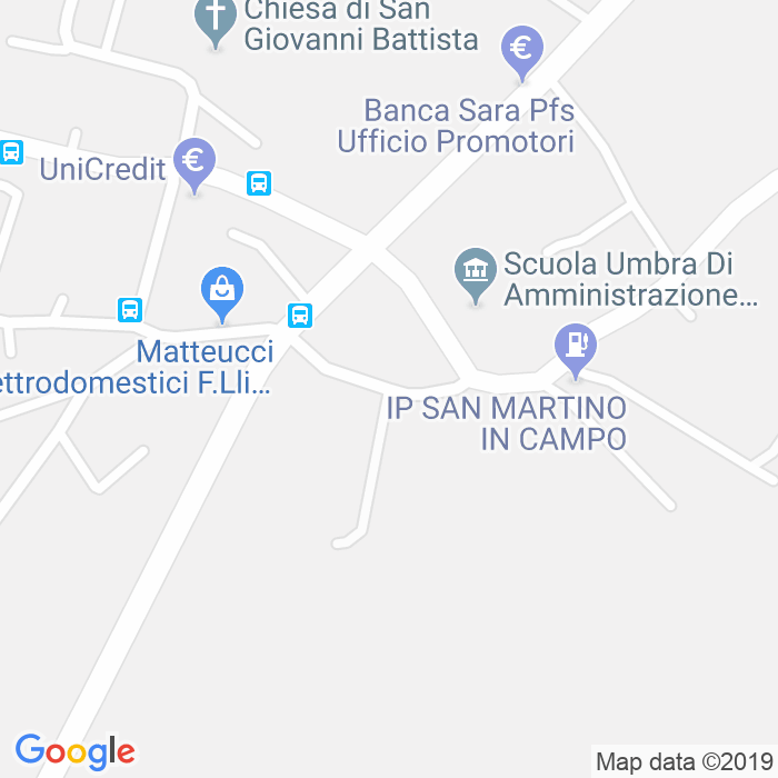 CAP di Via Del Frumento a Perugia