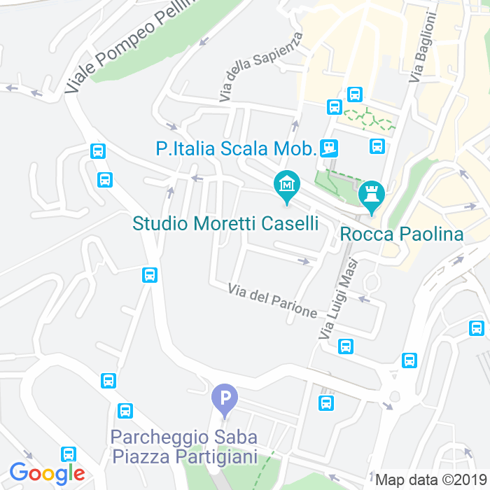 CAP di Via Del Giardino a Perugia