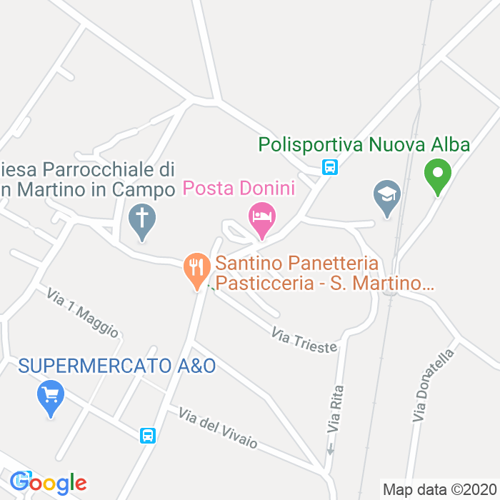 CAP di Via Del Tiglio a Perugia