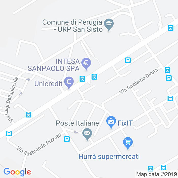 CAP di Via Delle Laudi a Perugia