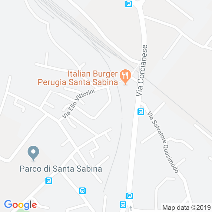 CAP di Via Giovanni Papini a Perugia