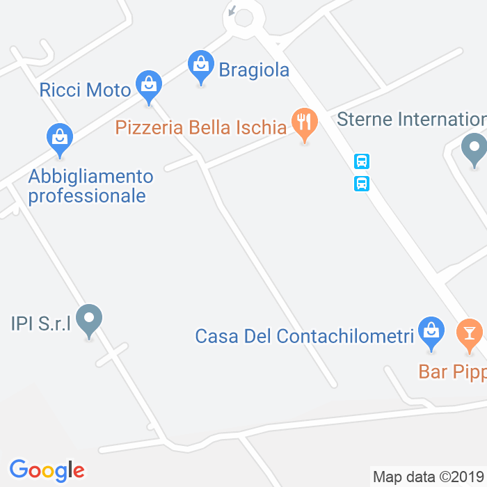 CAP di Via Giuseppe Sacconi a Perugia