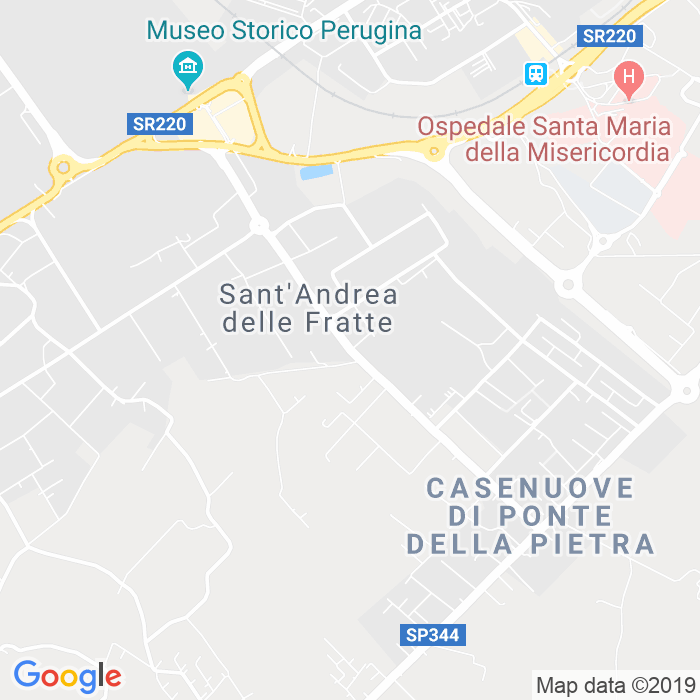 CAP di Via Pietro Soriano a Perugia