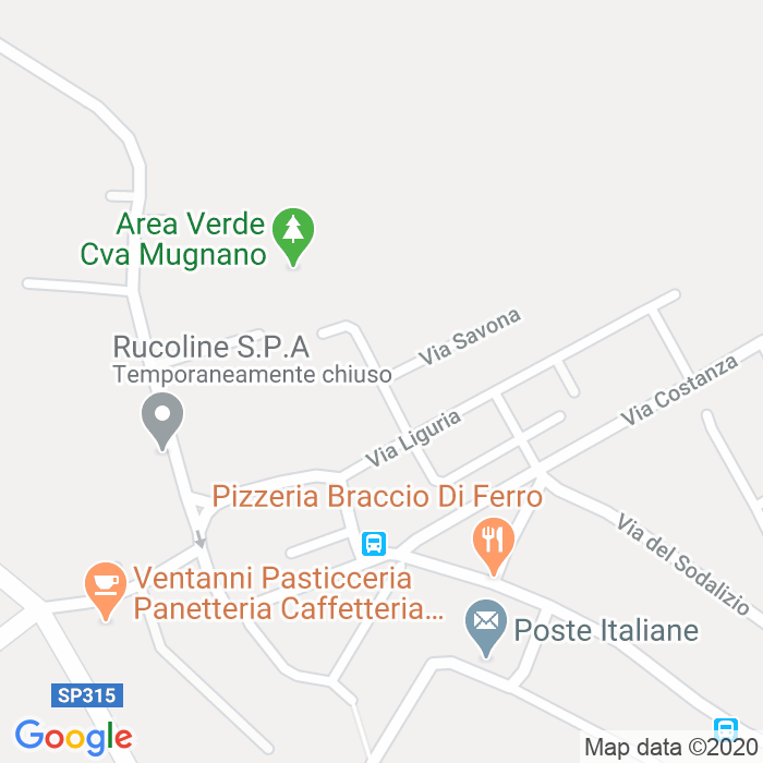 CAP di Via Savona a Perugia