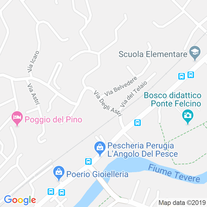 CAP di Via Degli Astri a Perugia