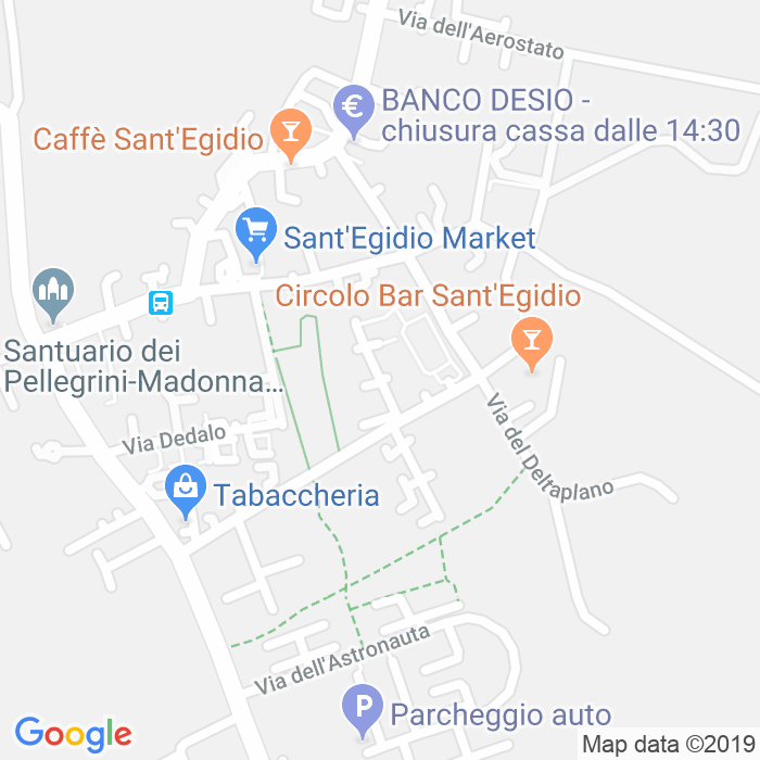 CAP di Via Del Dirigibile a Perugia