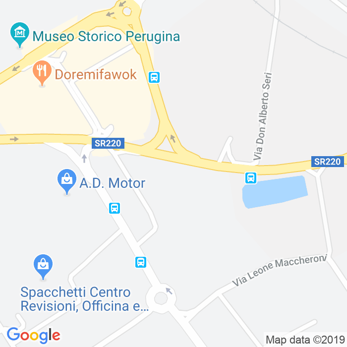 CAP di Via Del Nera a Perugia