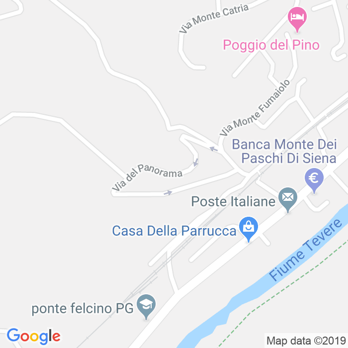 CAP di Via Del Panorama a Perugia