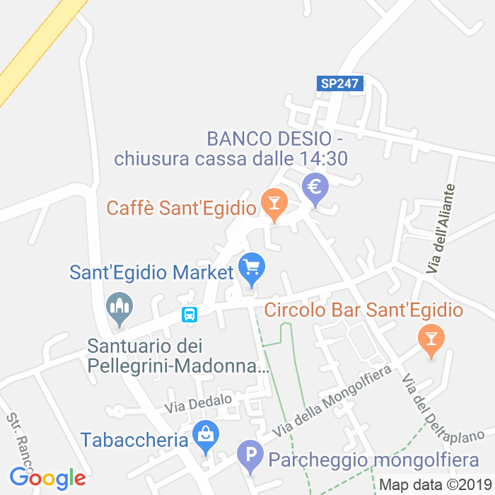 CAP di Via Del Satellite a Perugia