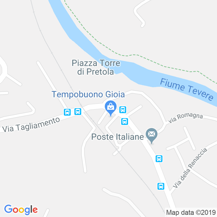 CAP di Via Del Treno a Perugia