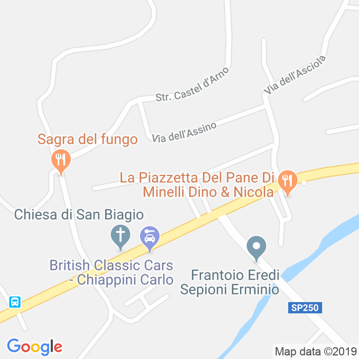 CAP di Via Della Caina a Perugia