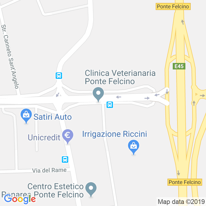 CAP di Via Della Ghisa a Perugia