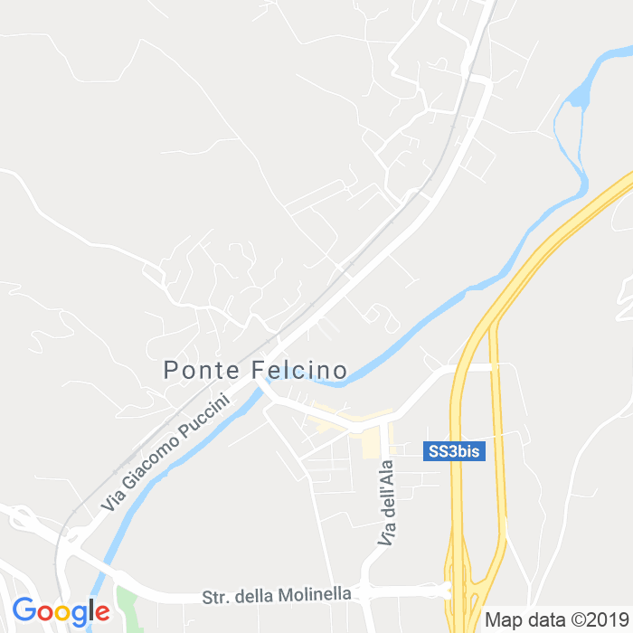 CAP di Via Giacomo Puccini a Perugia