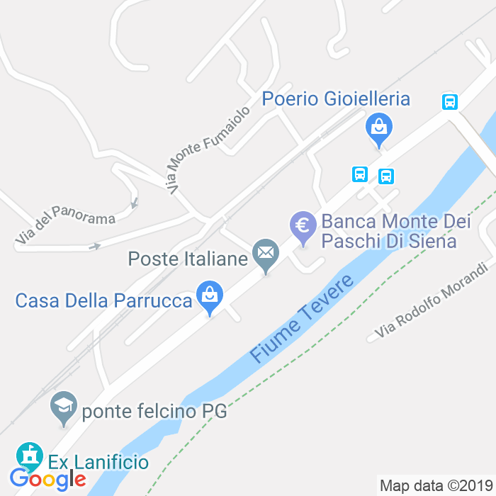 CAP di Via Monte Fumaiolo a Perugia