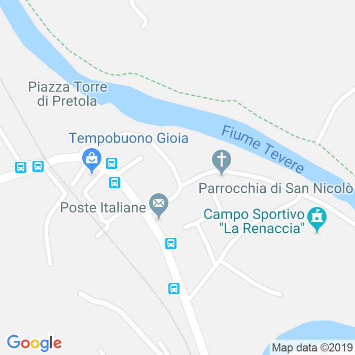 CAP di Via Ugo Foscolo a Perugia