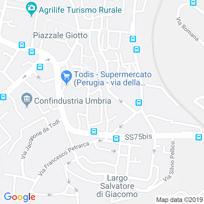 CAP di Vico Di Strada Piergiovanni Molino a Perugia