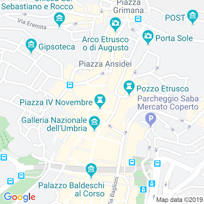 CAP di Piazza Duomo a Perugia