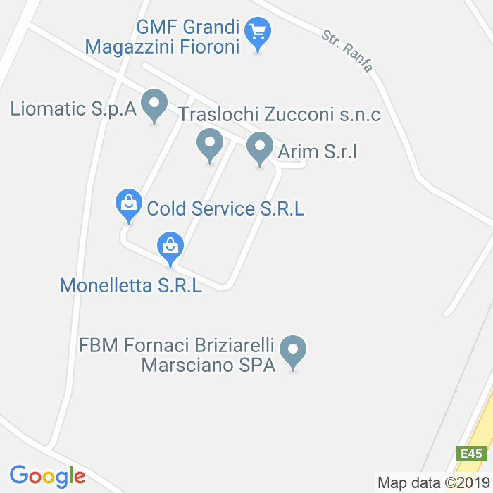 CAP di Via Del Granturco a Perugia