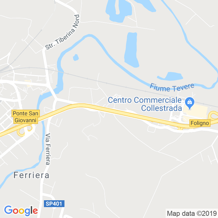 CAP di Via Della Valtiera a Perugia