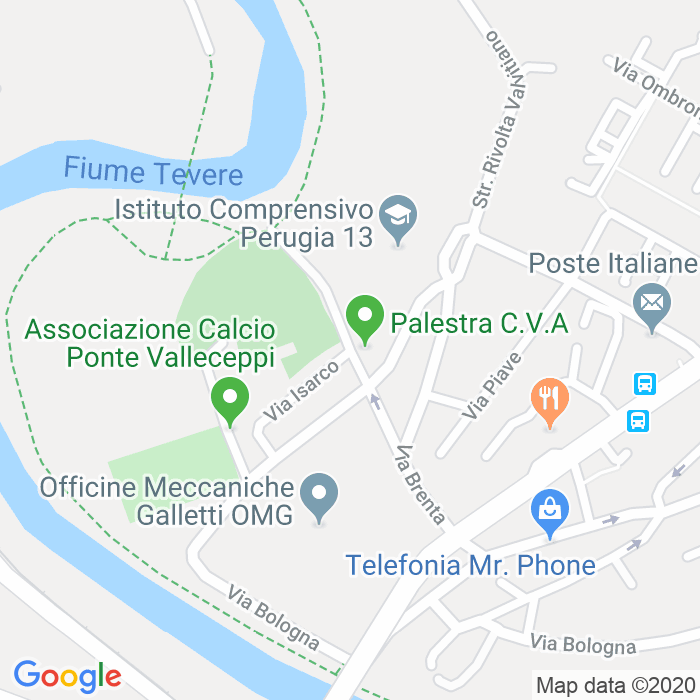 CAP di Via Isarco a Perugia