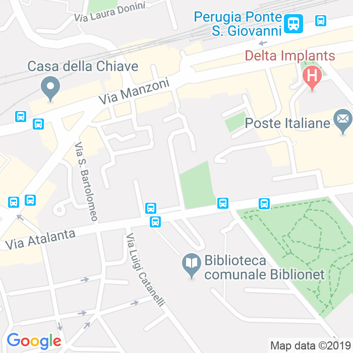 CAP di Via Luciano Venanti a Perugia