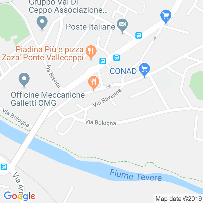 CAP di Via Ravenna a Perugia