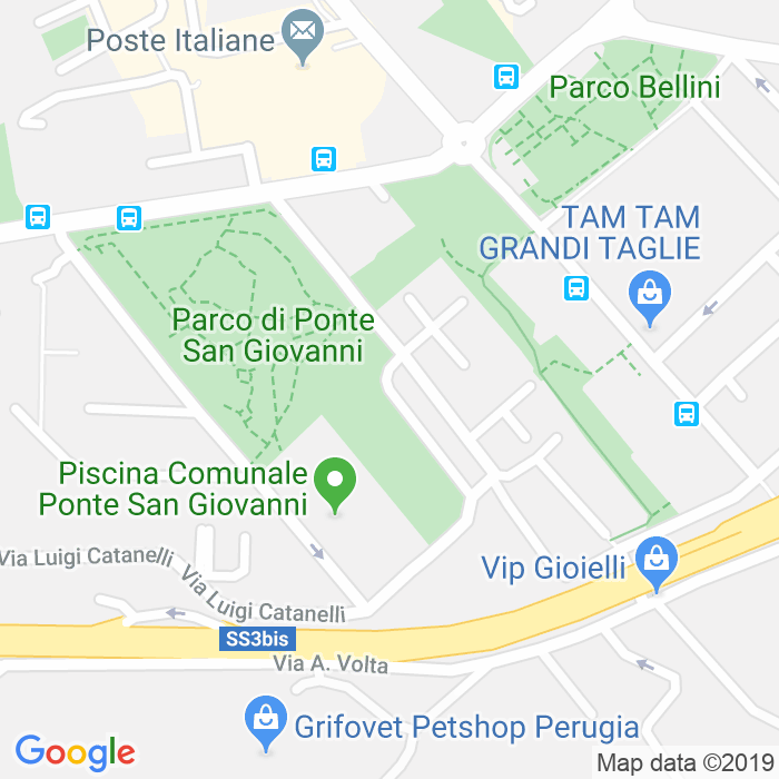 CAP di Via Ruggero Grieco a Perugia