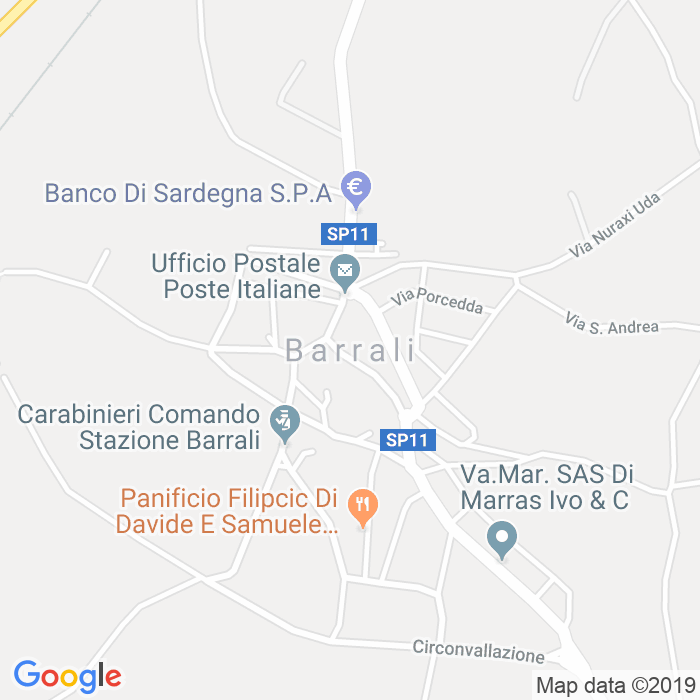 CAP di Barrali in Cagliari