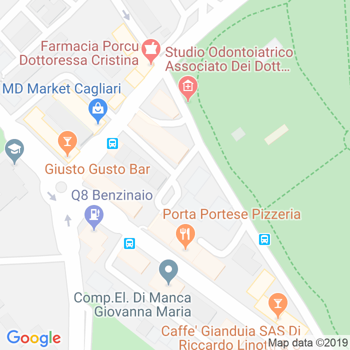 CAP di Via Giorgio Aleo a Cagliari