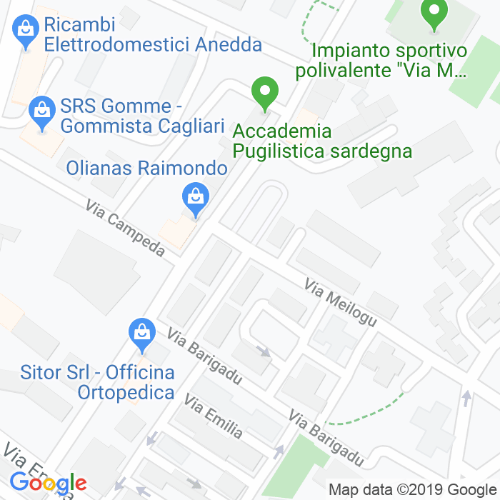 CAP di Via Lucania a Cagliari