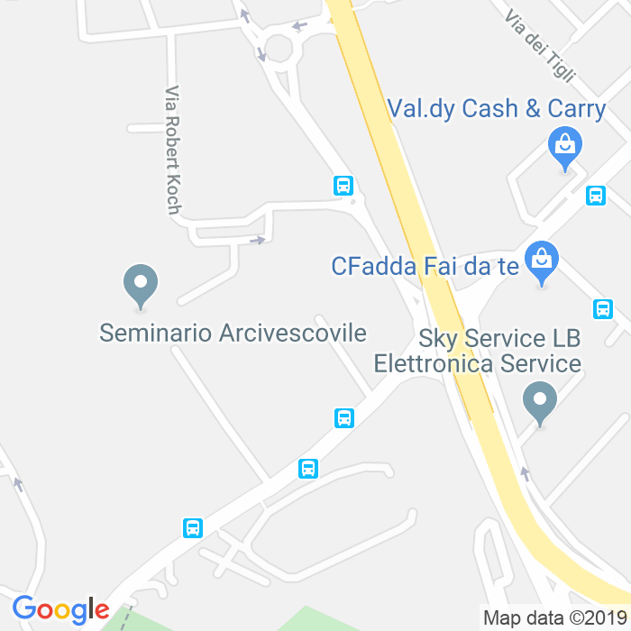 CAP di Via Monsignor Paolo Botto a Cagliari
