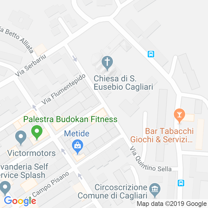 CAP di Via Quintino Sella a Cagliari