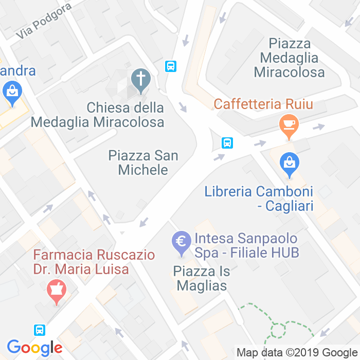 CAP di Piazza San Michele a Cagliari