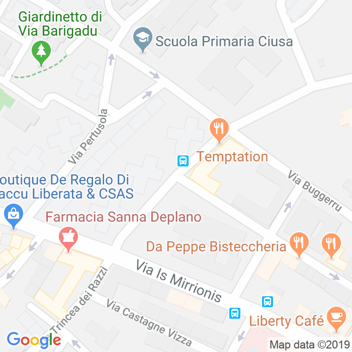 CAP di Via Ciociaria a Cagliari